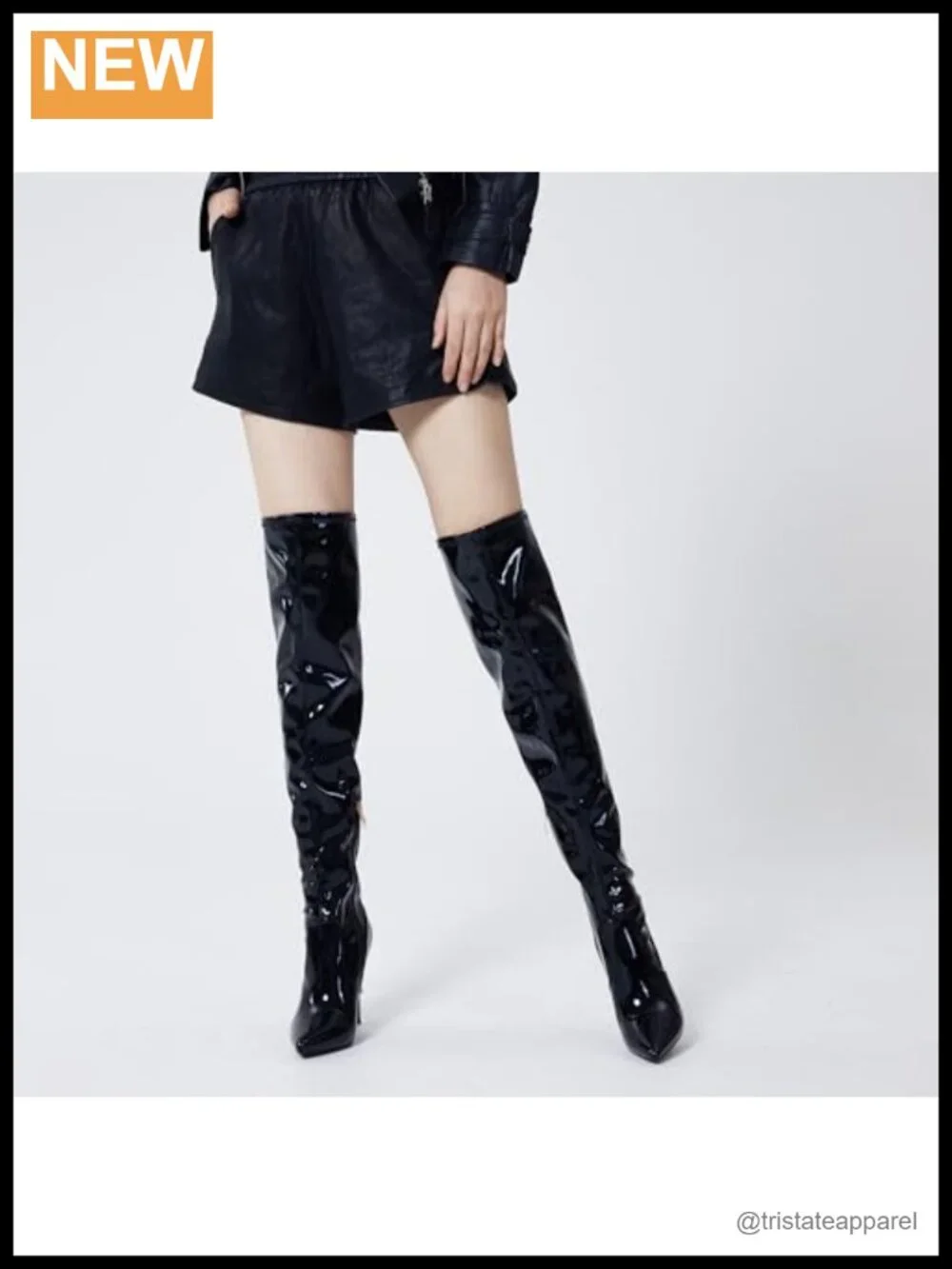 Thigh High Boots Over the Knee Stiletto Heels Women's Sexy Pointed Toe Stretch